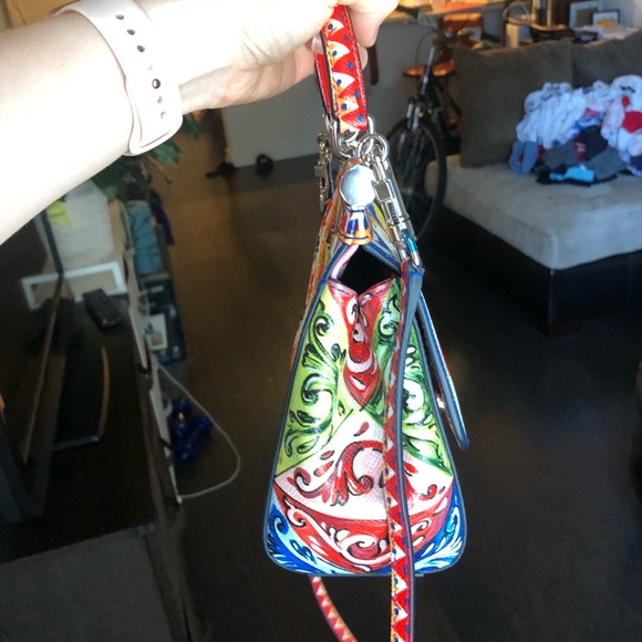 Dolce & Gabbana Sicily Small Printed Texturedleath - Picture 13 of 16